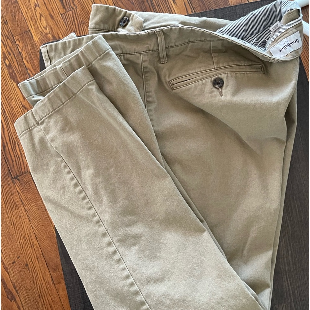 Goodfellow slim straight chinos 38/30